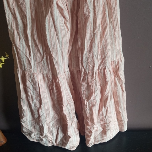 ACOA Collection strapless stripe flare leg jumper - Picture 3 of 8